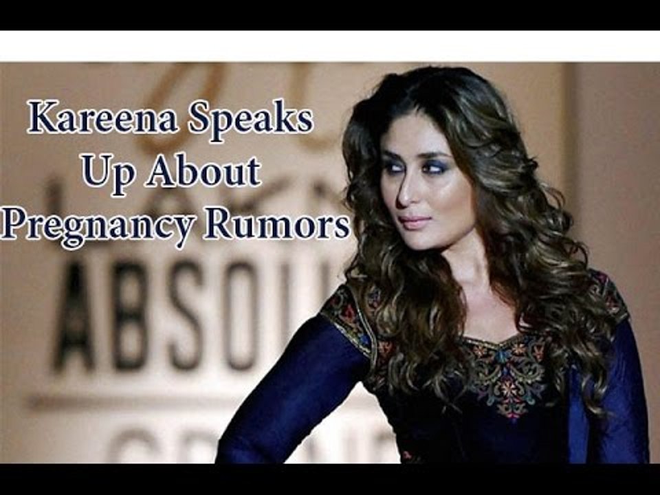 Kareena Kapoor Khan Speaks Up About Her Pregnancy !