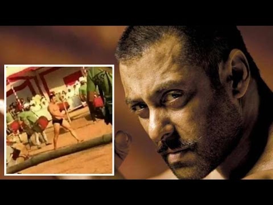 Salman Khan’s LANGOT Look Out From SULTAN Set !