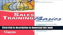 [PDF Kindle] Sales Training Basics (ASTD Training Basics Series) Free Download