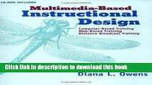 [PDF Kindle] Multimedia-Based Instructional Design : Computer-Based Training, Web-Based Training,
