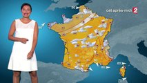 LA METEO d'ANAIS BAYDEMIR le 2016 08 01 MIDI sur FRANCE 2