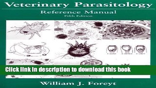 [Popular] Veterinary Parasitology Reference Manual Paperback Online