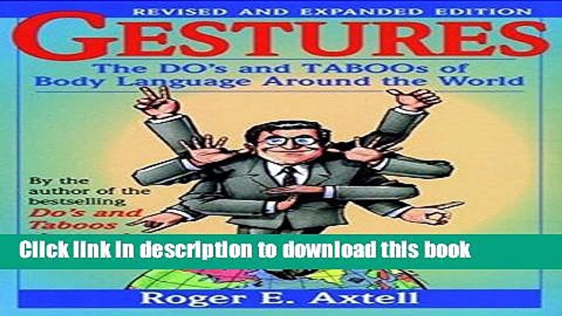 [Popular] Gestures: The Do s and Taboos of Body Language Around the World Kindle Free