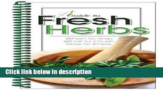 Ebook A Guide to Fresh Herbs Free Online