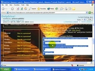 Learn how to change your Myspace Background!