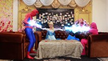 Superhero Real Life | Spiderman and Frozen Elsa Anna SpiderGirl vs Venom Joker CatWoman ! Superhero 