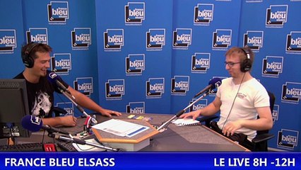 Live France Bleu Elsass du 11 août 2016