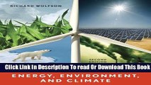 [Popular] Energy Environment And Climate Hardcover Free