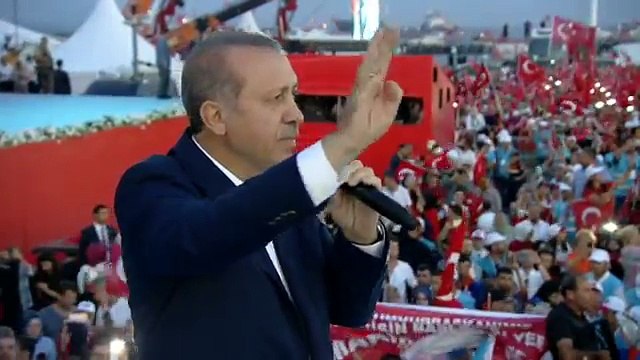 Baskomutan Recep Tayyip ERDOGAN in Yenikapi Mitingi Konuşması LOGOSUZ 07.08.2016