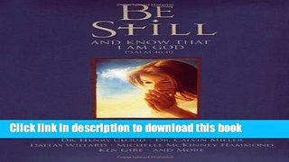 [Popular] Be Still: 31 Days to a Deeper Meditative Prayer Life Kindle Free