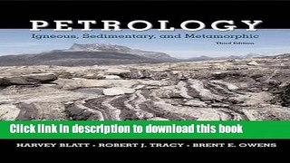 [Popular] Petrology: Igneous, Sedimentary, and Metamorphic Paperback Free