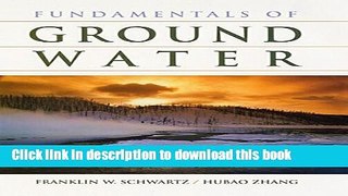 [Popular] Fundamentals of Ground Water Hardcover Collection