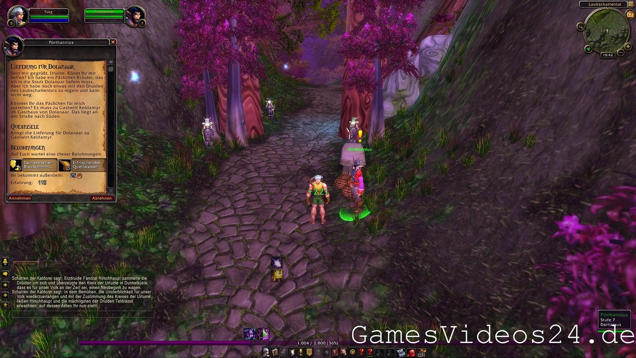 World of Warcraft Quest: Lieferung für Dolanaar