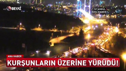 Vurulduğu anı kendi kaydetti!