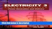 [PDF] Electricity 3: Power Generation and Delivery (v. 3) Book Online
