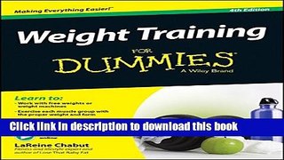 [Popular] Books Weight Training For Dummies Free Online