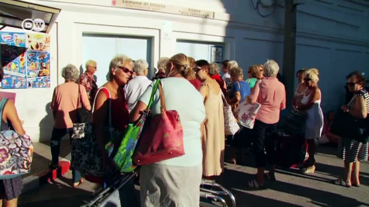 Ansturm auf triester traditionsschwimmbad | fokus europa