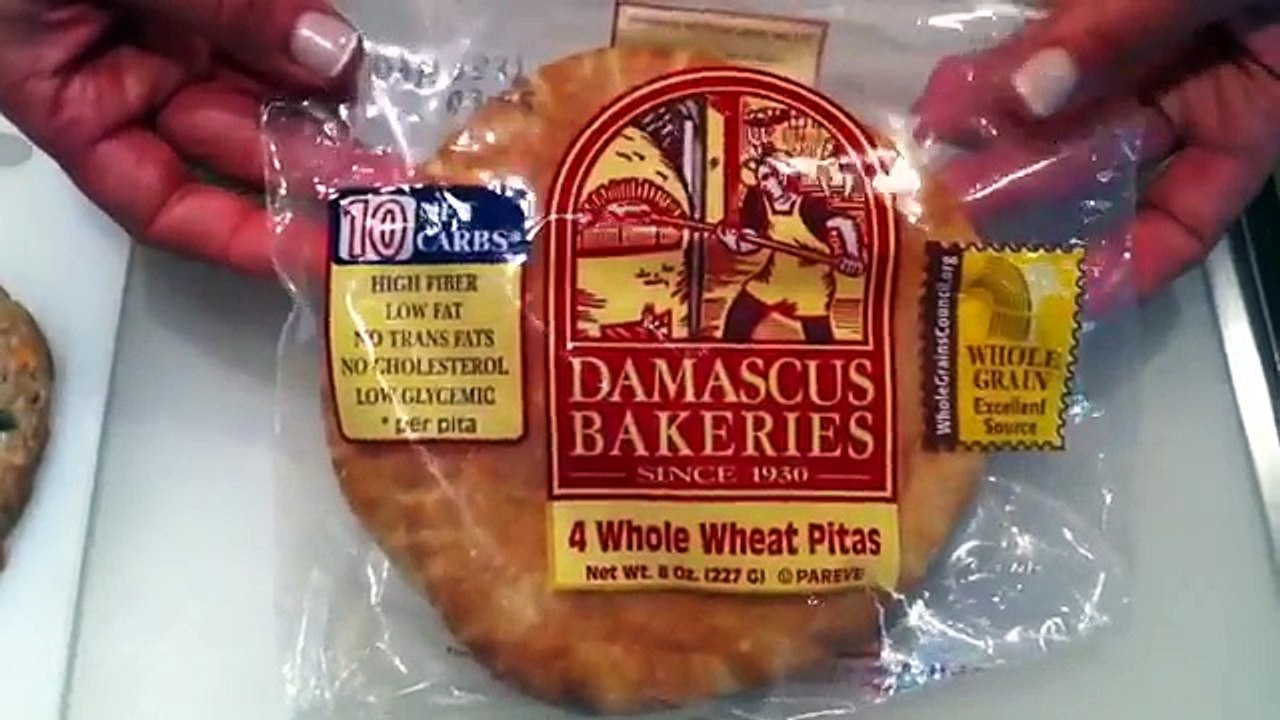 Thanksgiving Turkey Pita Burger with Healthy Pita Bread from Damascus Bakeries Bread Wholesales