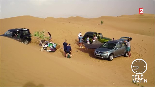 Emirats Arabes Unis : Camper sur les dunes