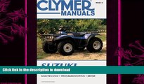 READ  Suzuki Lt-4Wd, Lt-F4Wdx   Lt-F250, 1987-1998 (Clymer Motorcycle Repair) FULL ONLINE