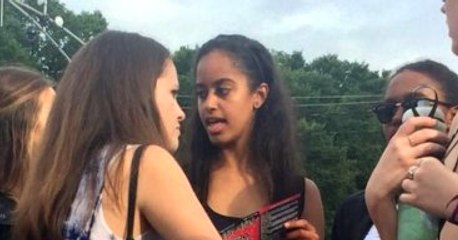 Obama'nın Kızı Esrar İçerken Görüntülendi