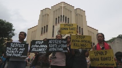 La Iglesia Católica, se opone a la guerra contra las drogas de Duterte