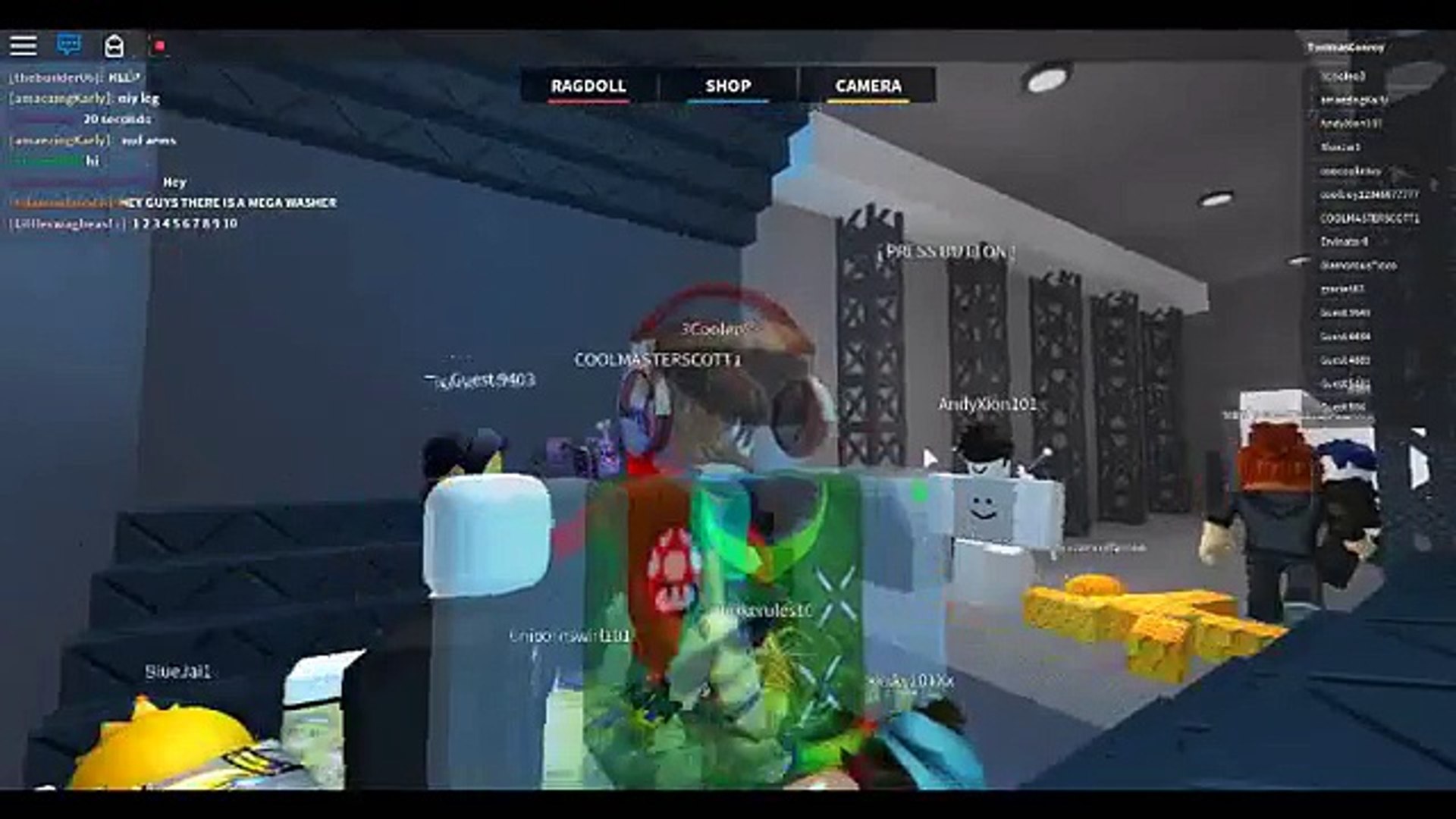 Roblox Stuck In A Washer Machine Video Dailymotion - washer roblox