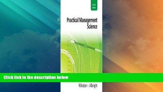 Must Have  Practical Management Science (with Student Bind-In Card) 4th (forth) edition Text Only