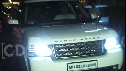 Lulia Vantur Spotted Late Night At Salman Khan House !!