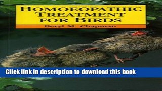 [Download] Homoeopathic Treatment for Birds Paperback Free