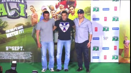 Salman Khan And Hot Amy Jackson At Freaky Ali Trailer Launch !!