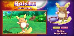 Nuevo tráiler de Pokémon Sol y Luna:  los nuevos Raichu, Marowak y Meowth