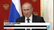 Russie : Vladimir Poutine accuse l'Ukraine d'envoyer des "saboteurs-terroristes" et des commandos en Crimée