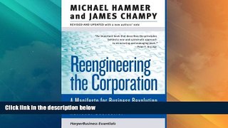 Full [PDF] Downlaod  Reengineering the Corporation: A Manifesto for Business Revolution (Collins