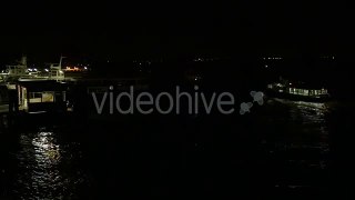 Night Bus on Venice Lagoon - Stock Footage | VideoHive 14350765