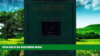 READ FREE FULL  Applied Linear Regression Models: 3rd (Third) edition  READ Ebook Full Ebook Free