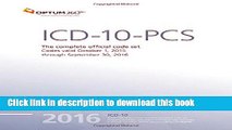 [Popular Books] ICD-10-PCs Expert 2016 (Softbound) Free Online