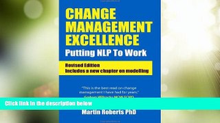Big Deals  Change Management: Putting Nlp to Work  Best Seller Books Best Seller