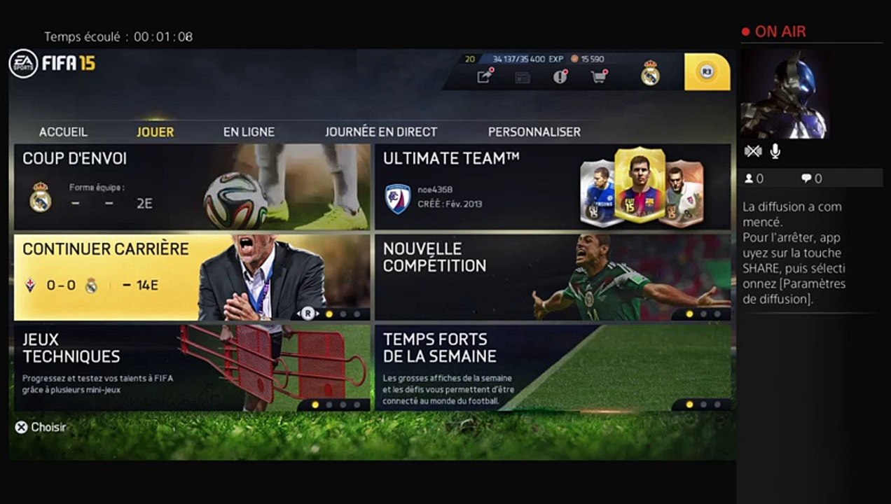 Diffusion PS4 en direct de labiche059
