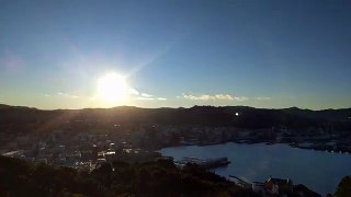 Wellington Sunset Timelapse