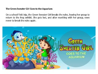 Green Sweater Girl and her Aunt Clara