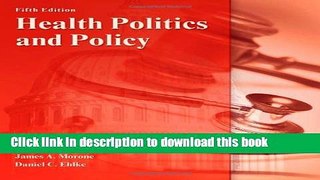 [PDF] Health Politics and Policy Download Online