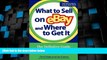 Must Have PDF  What to Sell on eBay and Where to Get It: The Definitive Guide to Product Sourcing