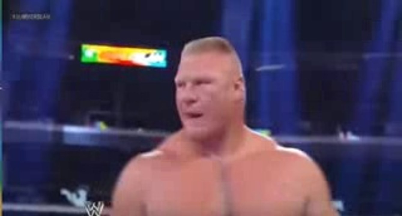2016 WWE SUMMERSLAM 2013 Brock Lesnar vs CM punk Full and real mutch