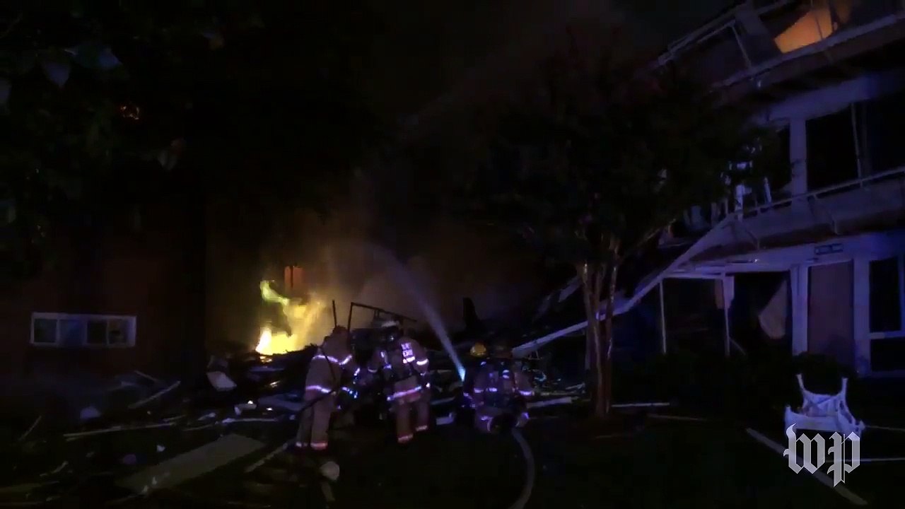 Massive explosion and fire devastates Silver Spring apartment complex