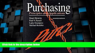 Big Deals  Purchasing: Principles and Applications  Free Full Read Best Seller