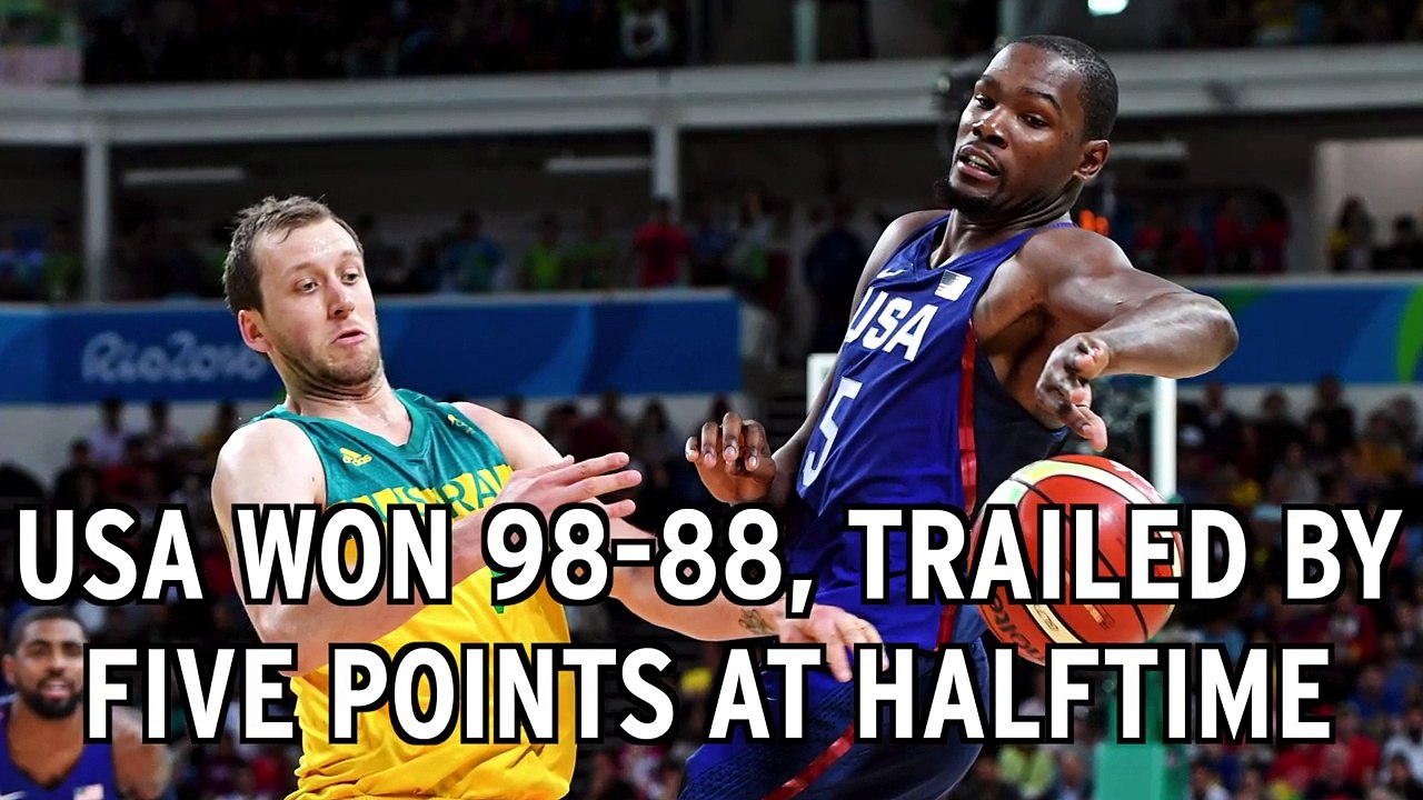 USA Men's Basketball Survives Scare Against Australia