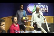 Cia Gospel  Grupo Somos Luz na Rádio Record apresentado Pr. Paulo Roberto