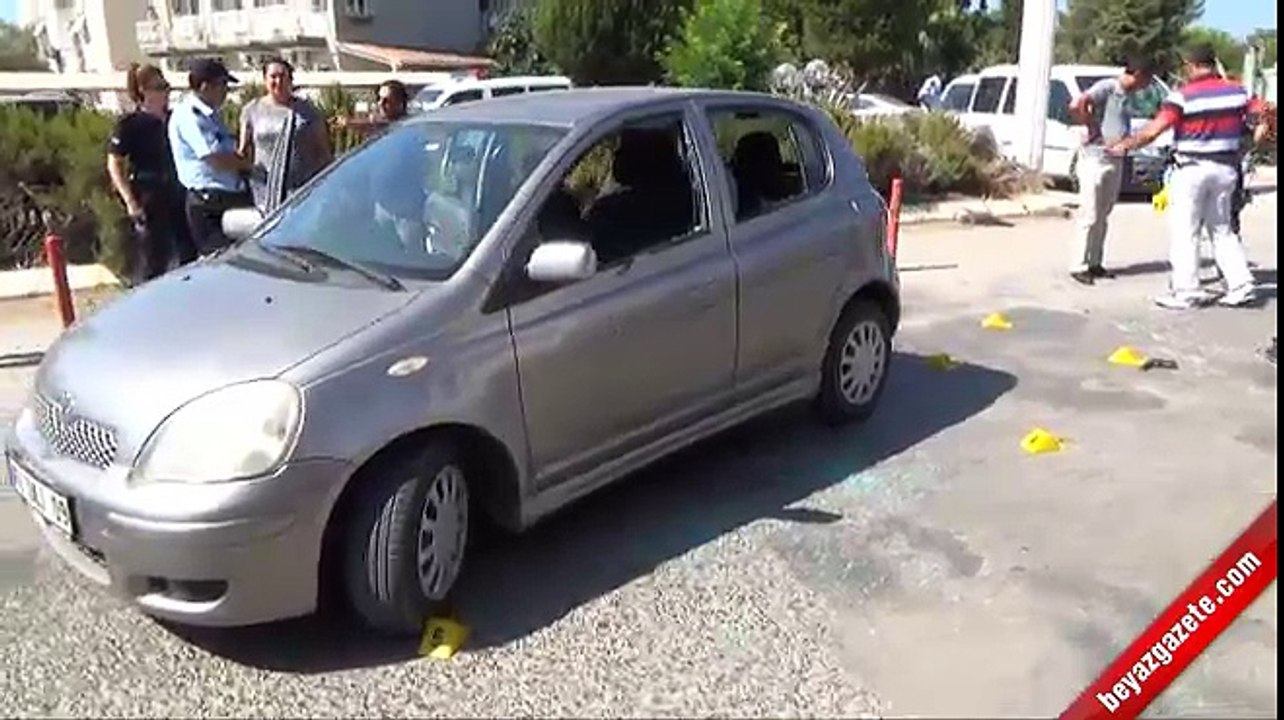 Damada polis karakolu önünde kurşun yağmuru