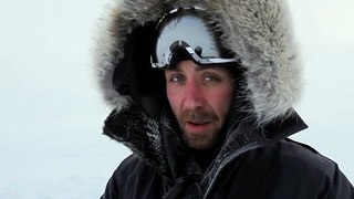 Phillipe at the Ice Base - Frozen Oceans - Arctic